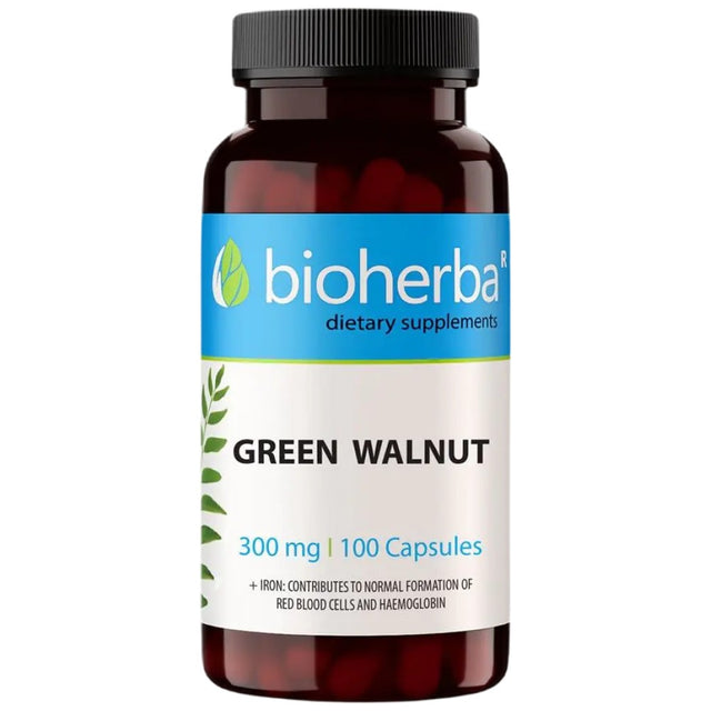 Green Wallnut 300 mg - 100 капсули - Feel You