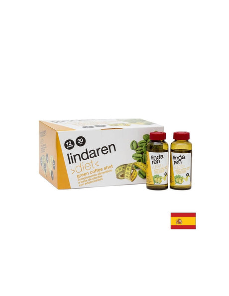 Green coffee shot/ Зелено кафе за отслабване и детоксикация, 12 ампули за пиене Artesania - Feel You