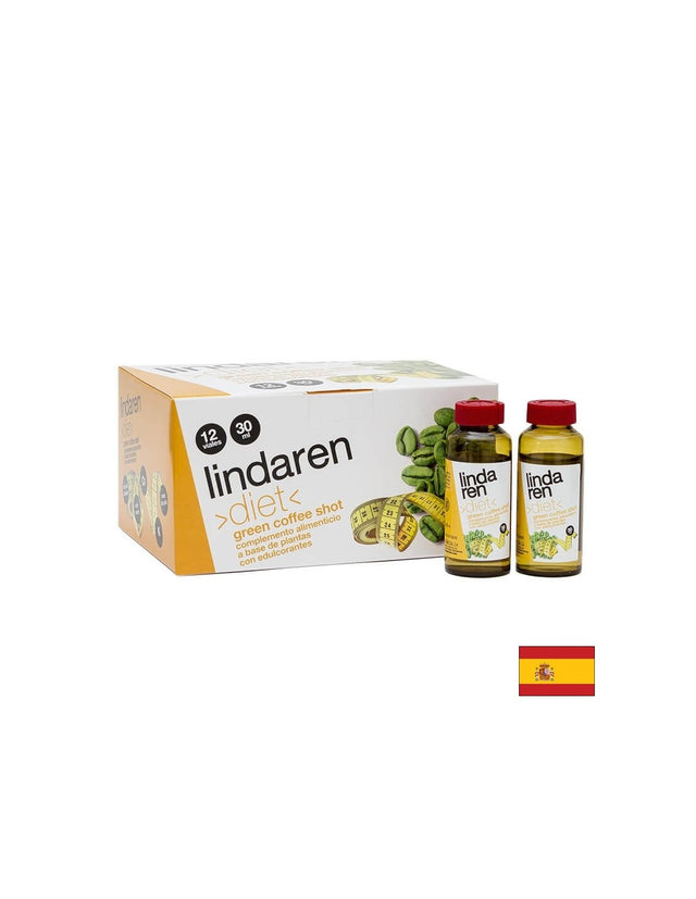 Green coffee shot/ Зелено кафе за отслабване и детоксикация, 12 ампули за пиене Artesania - Feel You