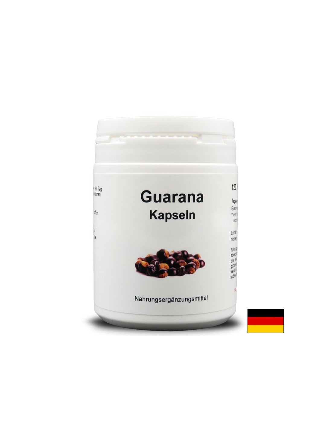 Guarana - Гуарана 500 mg, 120 капсули Karl Minck - Feel You