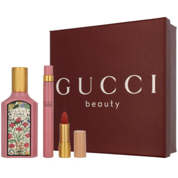 Gucci - Flora Gorgeous Gardenia Dárková sada EDP 50 ml, rtěnka 1 g a miniaturka EDP 10 ml - 50ml - Feel You