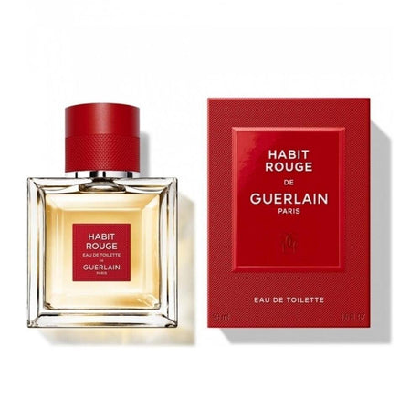 Guerlain Habit Rouge Eau De Toilette Spray 50ml - Feel You