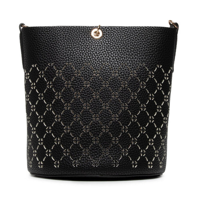 Guess, Amara, Synthetic Leather, Textile Backpack, Black, XG849301, For Women, 18/21 x 20 x 14 / 14/18 x 17.5 x 6.5 cm - Feel You
