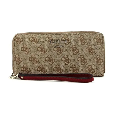Guess, Amara, Textile Wallet, 4G Logo, SWSG6995460, Black, For Women - Feel You