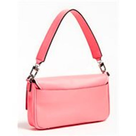 Guess, Brightside, Polyurethane, Textile Bag, 4G Logo, Neon Pink, For Women - Feel You