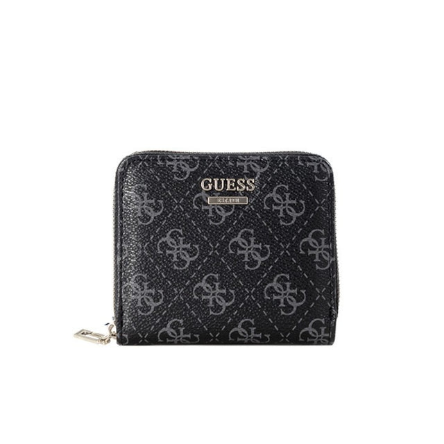 Guess, Camy, Textile Wallet, Logo Detail, SG774137, Coal, Mini, For Women - Feel You
