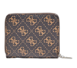 Guess, Camy, Textile Wallet, SLG Small Zip, Brown, For Women - Feel You
