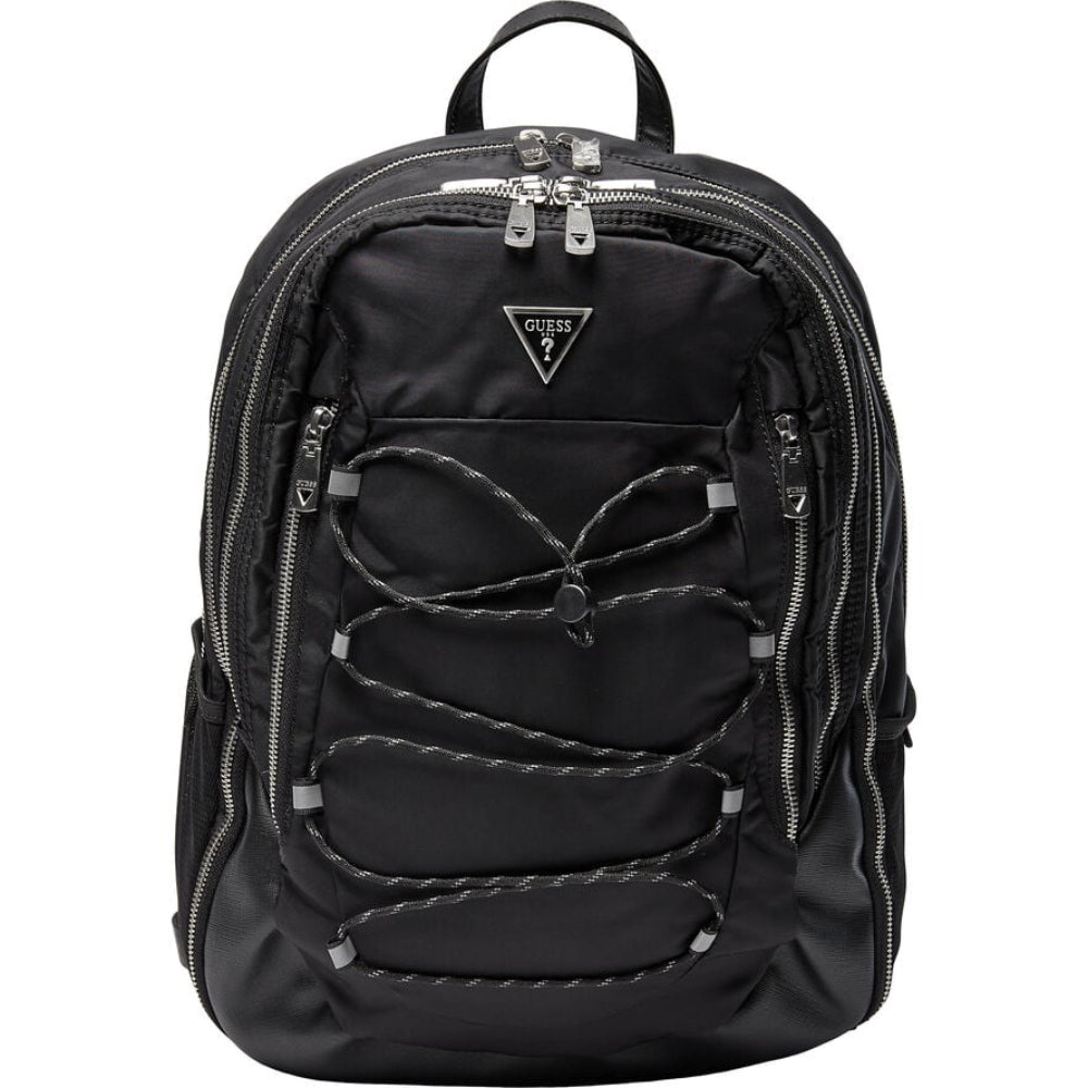 Guess, Certosa, Nylon, Textile Crossbody Bag, Black, HMECRNP2209, 33 x 46 x 15 cm, For Men - Feel You