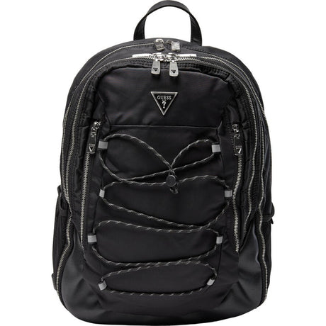 Guess, Certosa, Nylon, Textile Crossbody Bag, Black, HMECRNP2209, 33 x 46 x 15 cm, For Men - Feel You