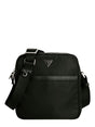 Guess, Certosa, Polyurethane, Textile Bag, Black, HMECRNP2258BLA, For Men, 22 x 5 x 23.5 cm - Feel You
