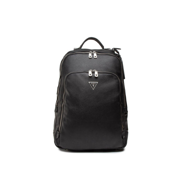 Guess, Certosa, Textile Backpack, Black, HMCERTP2297BLA, For Men - Feel You
