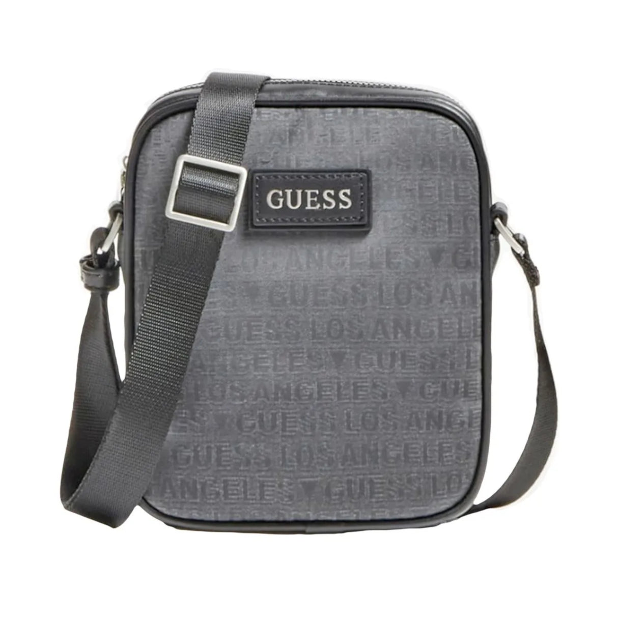 Guess, Dan, Document Holder, Textile Crossbody Bag, Black, HMDLJCP0317, For Men - Feel You