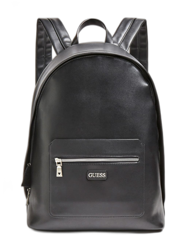 Guess, Dan, Textile Backpack, Black, For Men - Feel You