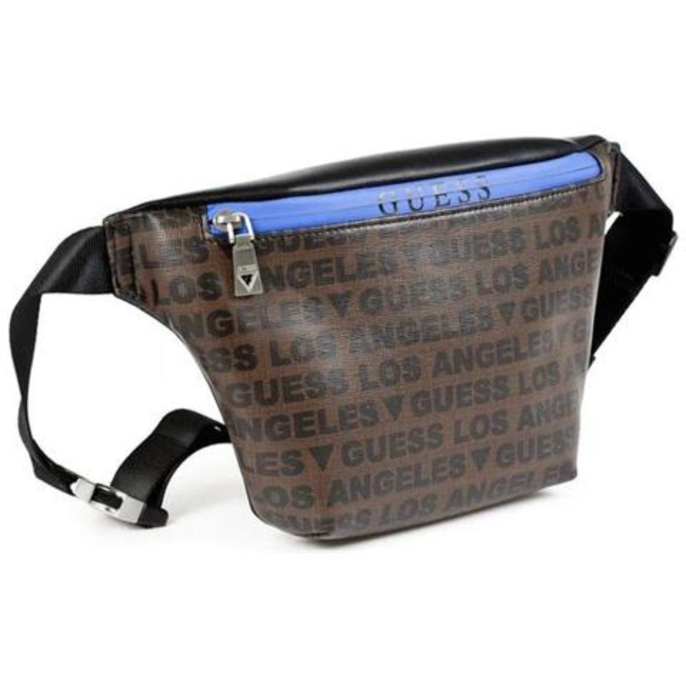 Guess, Dan, Textile Fanny Pack, Bum, Black/Brown, For Men - Feel You