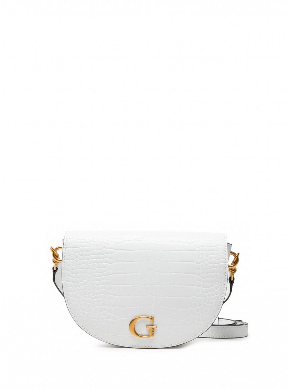 Guess, Danna, Polyurethane, Textile Bag, White, HWCA8420190WHI, For Women, 24 x 17 x 5 cm - Feel You