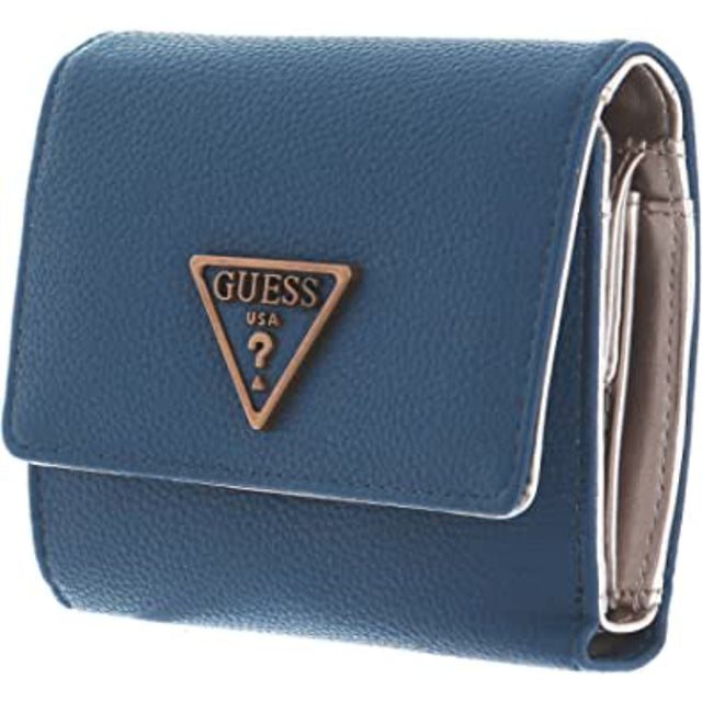 Guess, Destiny, Textile Wallet, Small Trifold, SWVB78 78430, Royal Blue, For Women - Feel You