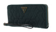 Guess, Elenia, Textile Wallet, SLG Large Zip, Forest, For Women - Feel You