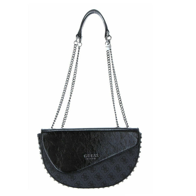 Guess, Guess, Convertible Xbody Flap, Textile Crossbody Bag, Black, 85 x 50 cm, For Women - Feel You