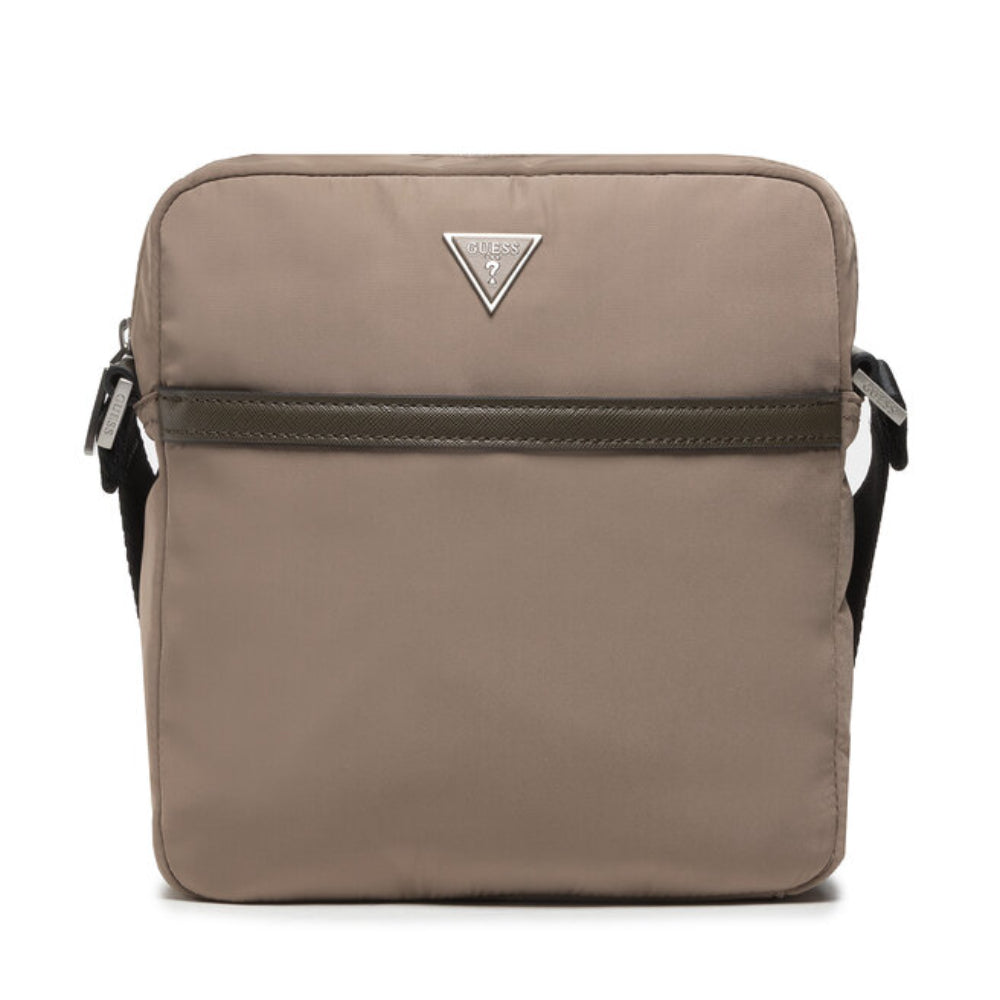 Guess, Guess, Nylon And Leather, Textile Crossbody Bag, HMCERN, 21.5 x 21.5 x 6.5 cm, For Women - Feel You