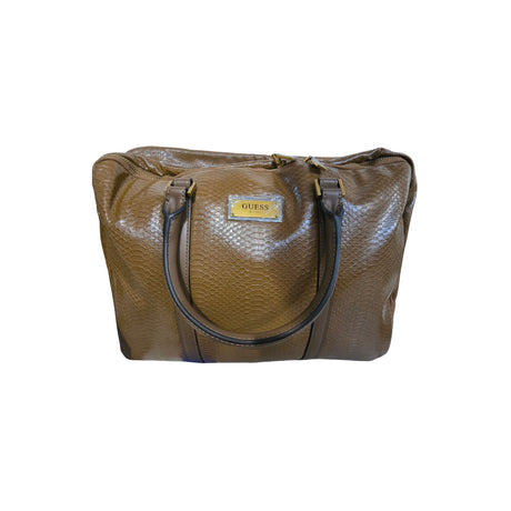Guess, Guess, Polyurethane, Textile Bag, Laptop Compartiment, Brown, HMEVEN, For Men, 28 x 38 x 10 cm - Feel You