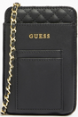 Guess, Guess, Polyurethane, Textile Bag, Pouch Phone, Black, PW1510P2301, For Women, 16.5 x 3 x 11 cm - Feel You