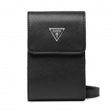 Guess, Guess, Synthetic Leather, Badge Holder, Textile Crossbody Bag, Black, HMCERT, 11 x 17 x 4 cm, For Women - Feel You