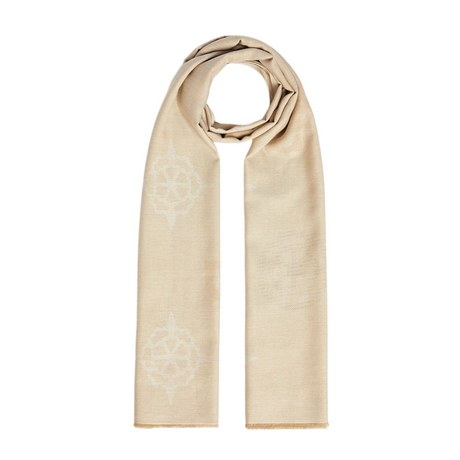 Guess, Guess, Textile Scarf, Beige, 80 x 190 cm, For Women - Feel You
