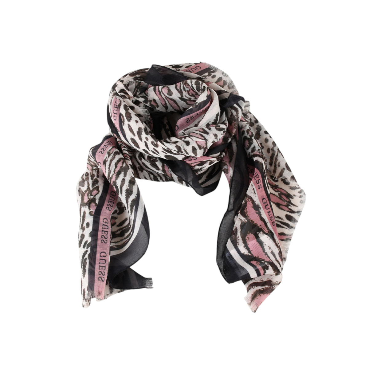 Guess, Guess, Textile Scarf, Pink, 90 x 180 cm, For Women - Feel You