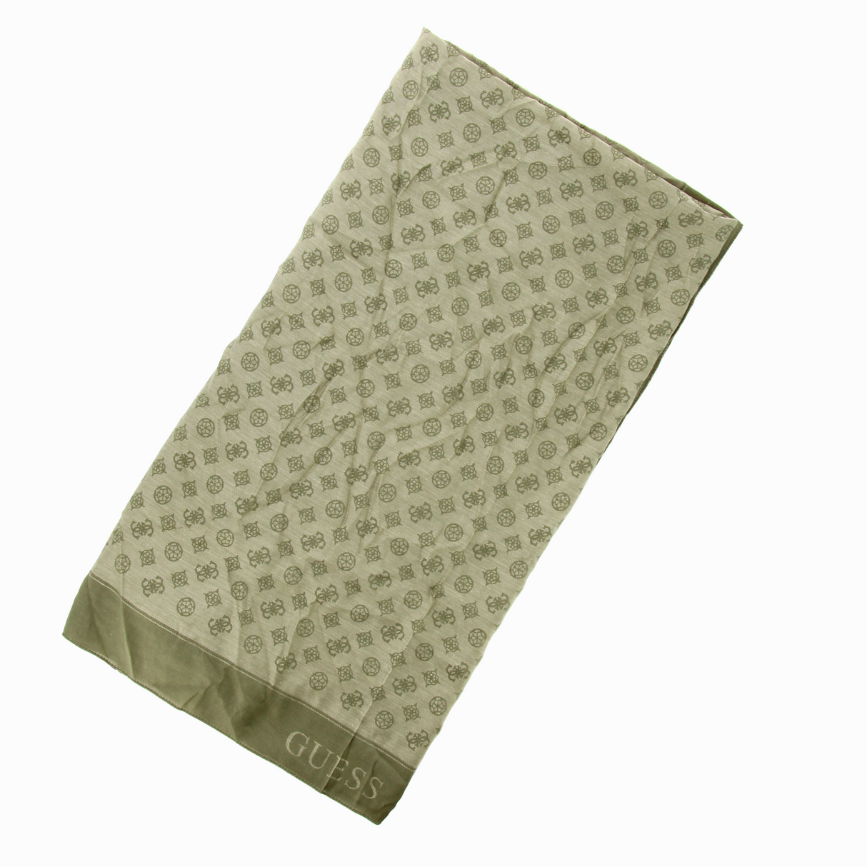 Guess, Helaina Kefiah, Textile Scarf, 4G Logo, AW8850 POL03, 135 x 135 cm, For Women - Feel You