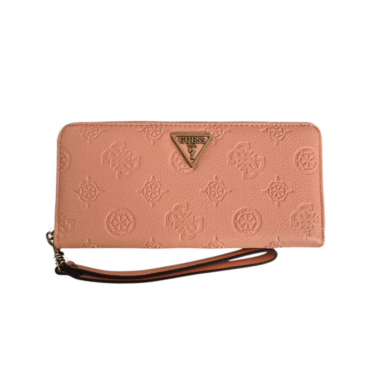 Guess, Helaina SLG, Textile Wallet, SLG Large Zip, SWPB8403460COR, Coral, For Women - Feel You