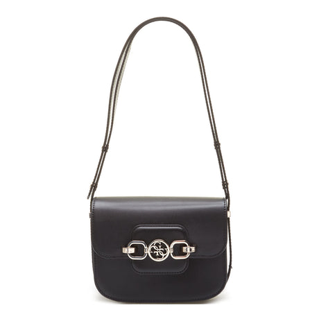 Guess, Hensely, Textile Bag, Convertible Xbody Flap, Black, For Women - Feel You