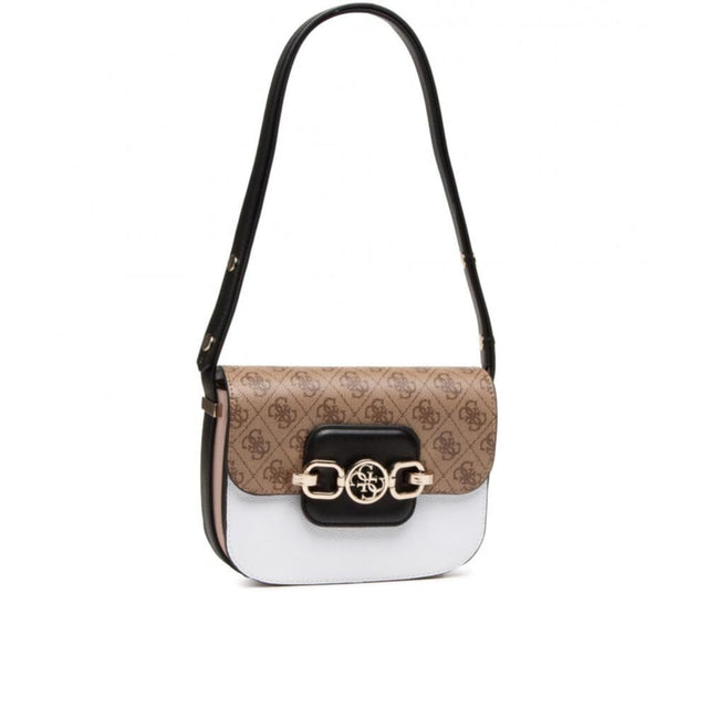 Guess, Hensely, Textile Bag, Convertible Xbody Flap, Latte, For Women - Feel You