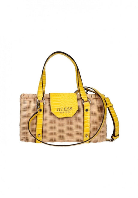 Guess, Paloma, Textile Bag, Yellow, For Women - Feel You