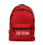 Guess, Quatro, Textile Backpack, Red, For Men, 16/31 x 42 x 13 cm - Feel You