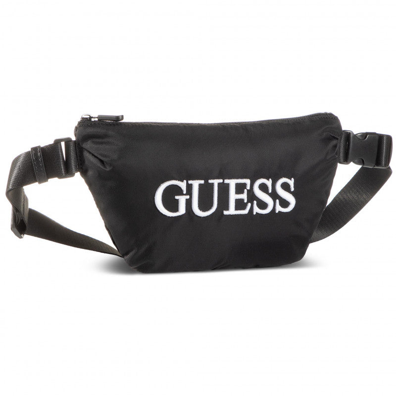 Guess, Quatro, Textile Fanny Pack, Black, 19/28.5 x 17 x 4 cm, For Men - Feel You