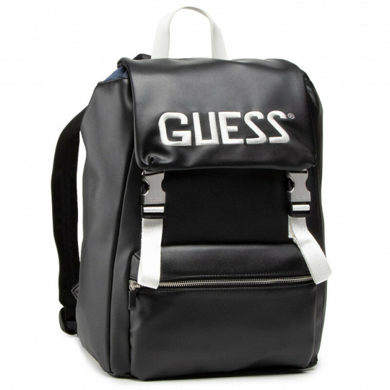 Guess, Salameda, Textile Backpack, Black, For Men - Feel You