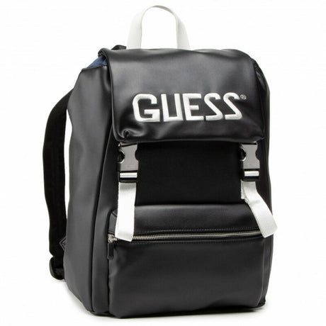Guess, Salameda, Textile Backpack, Black, For Men - Feel You