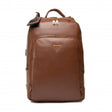 Guess, Scala, Synthetic Leather, Textile Backpack, Brown, For Men, 27.5 x 42.5 x 13 cm - Feel You