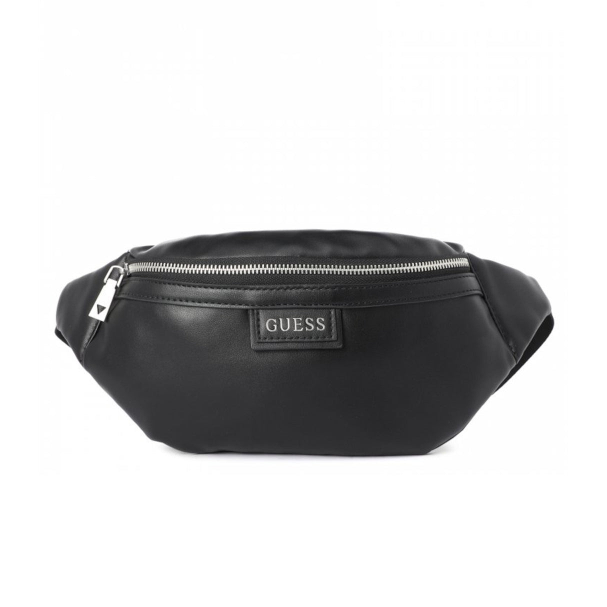 Guess, Scala, Synthetic Leather, Textile Fanny Pack, HMESCAP1230, Black, 21.3 x15 x 7.5 cm, For Men - Feel You