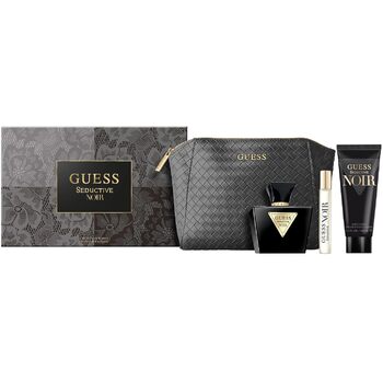 Guess - Seductive Noir Gift set EDT 75 ml, body lotion 100 ml, miniature EDT 15 ml and cosmetic bag - 75ml - Feel You