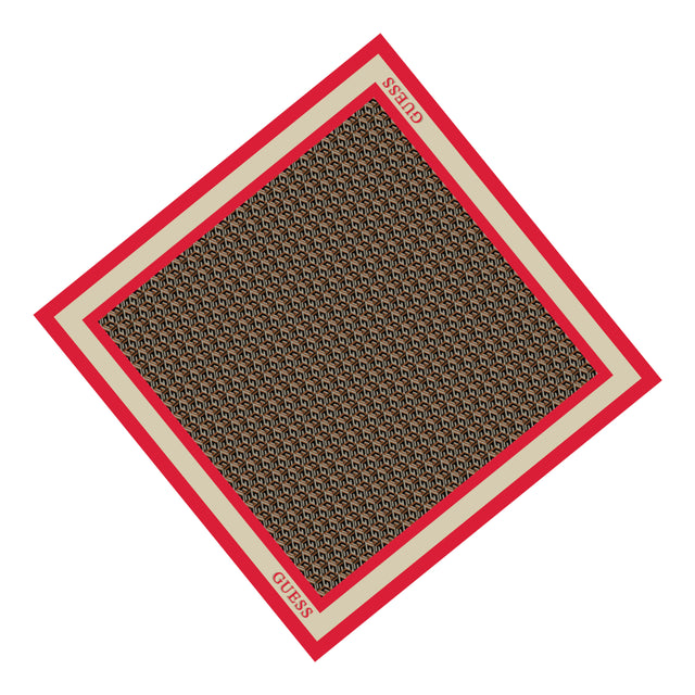 Guess, Silvana, Textile Scarf, Red, 90 x 90, For Women - Feel You