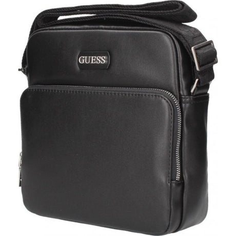 Guess, Torba, Textile Crossbody Bag, Black, 19 x 23 x 2 cm, For Men - Feel You