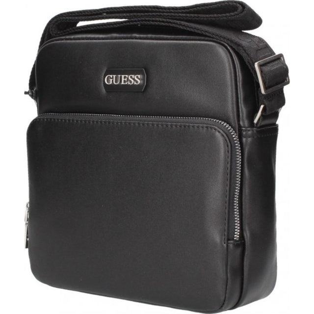 Guess, Torba, Textile Crossbody Bag, Black, 19 x 23 x 2 cm, For Men - Feel You