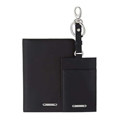 Guess, Tyler, Polyurethane, Textile Bag, Passport & Badge Holder, Beige, Unisex - Feel You