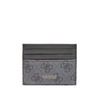 Guess, Vezzola, Leather Card Holder, Black, For Men - Feel You