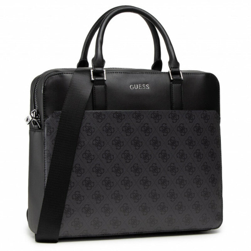 Guess, Vezzola, Textile Bag, Black, Unisex - Feel You