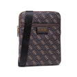 Guess, Vezzola, Textile Crossbody Bag, Dark Brown, 19 x 24 x 2cm, For Men - Feel You