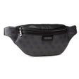 Guess, Vezzola, Textile Fanny Pack, Belt, Black, For Women - Feel You