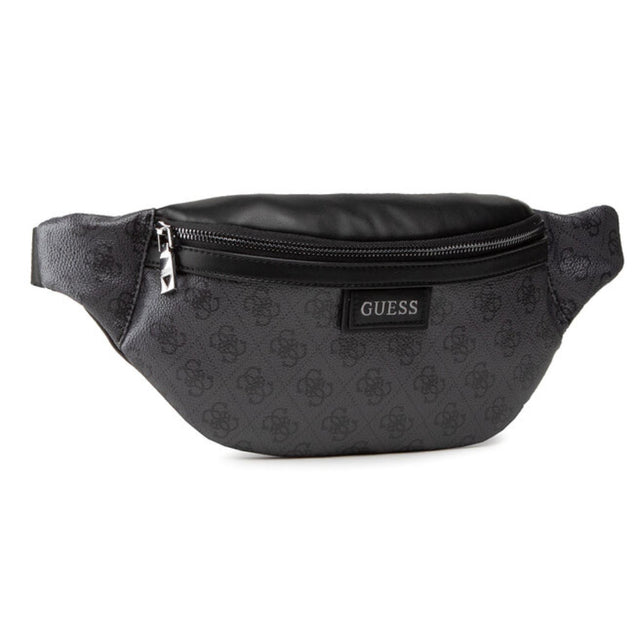 Guess, Vezzola, Textile Fanny Pack, Belt, Black, For Women - Feel You