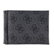 Guess, Vezzola, Textile Wallet, Coin Holder, SMVEZLLEA23, Black, For Men - Feel You